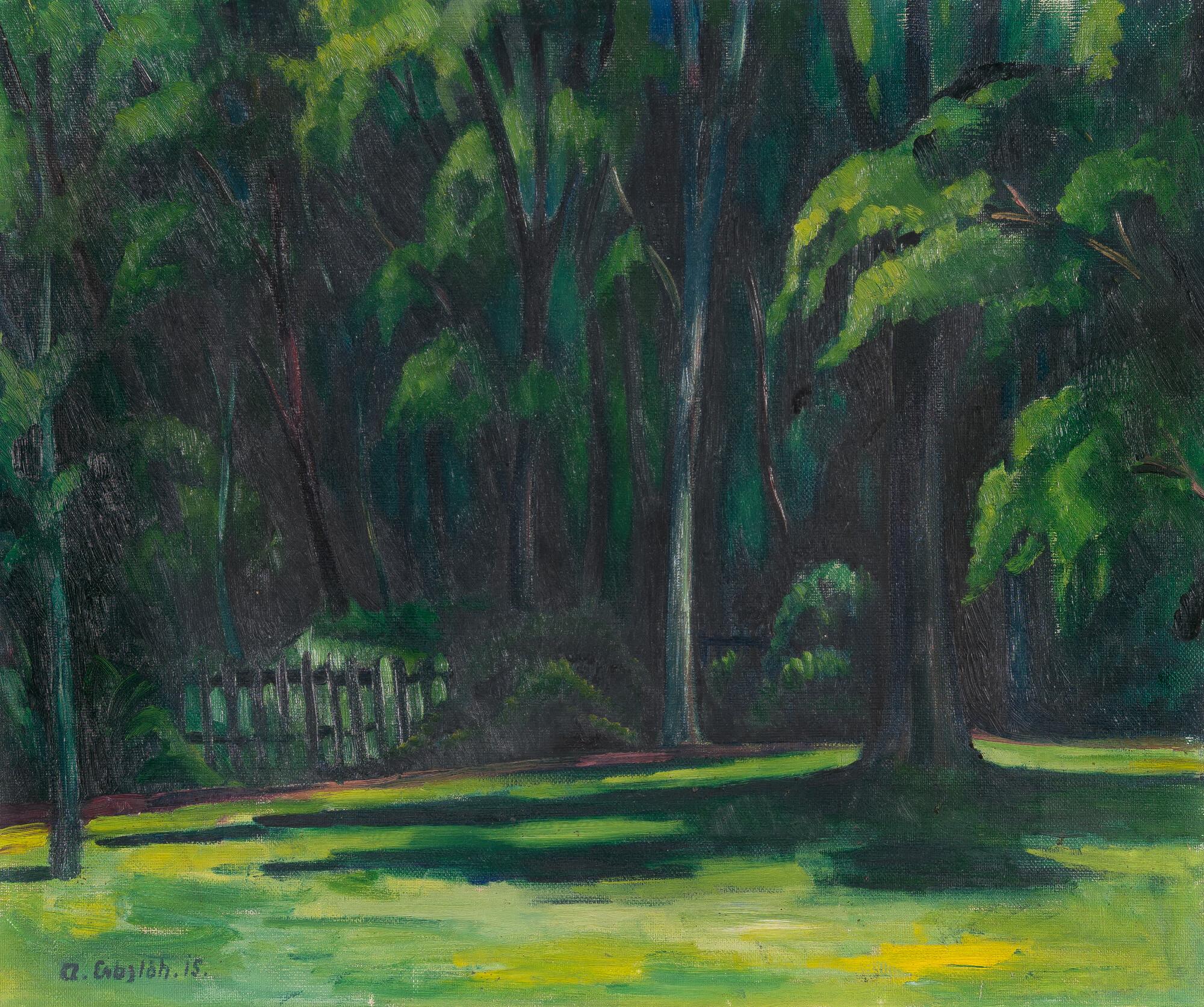 Adolf Erbslöh - Am Wald