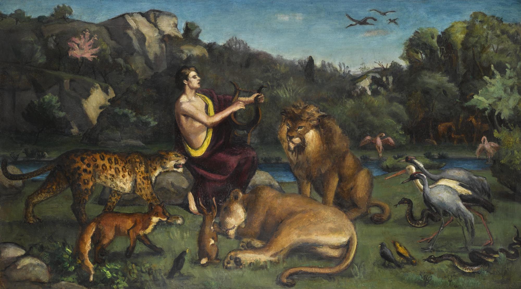 Adolf Fényes - Hungarian orpheus Charming The Animals