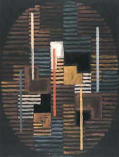 Adolf Fleischmann - Komposition Oval