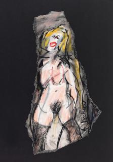 Adolf Frohner - Ohne Titel (Weiblicher Akt)