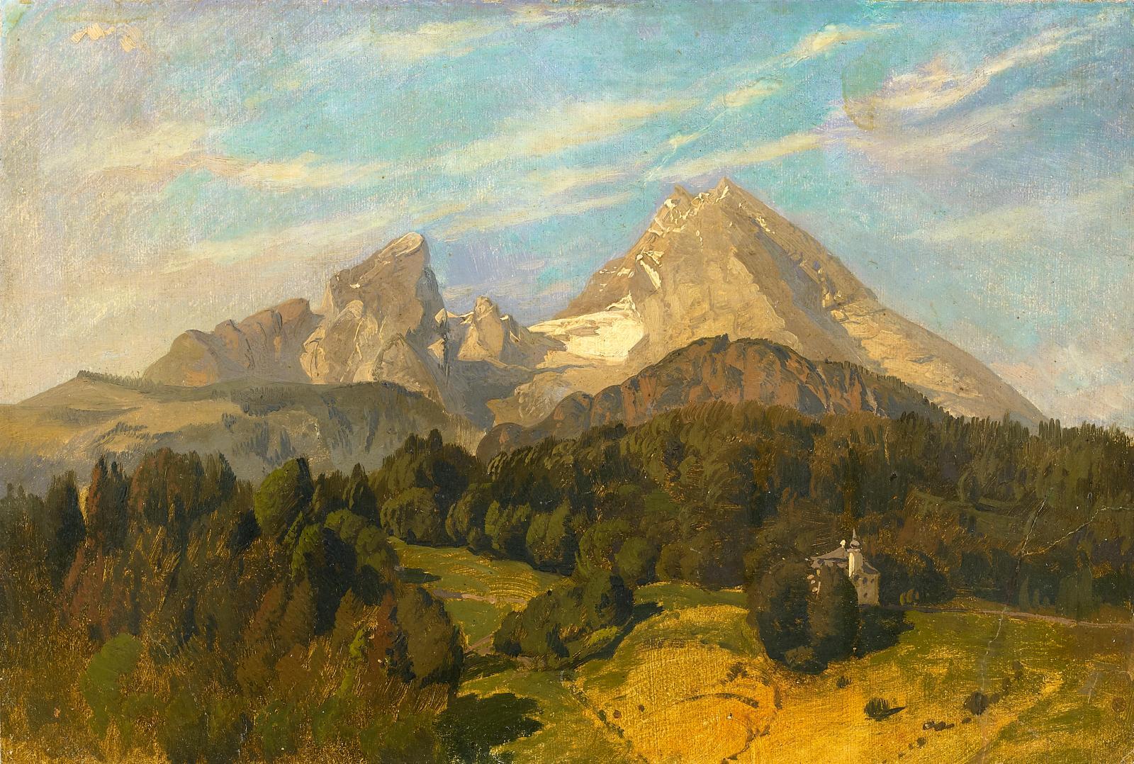 Adolf Heinrich Lier - Der Watzmann
