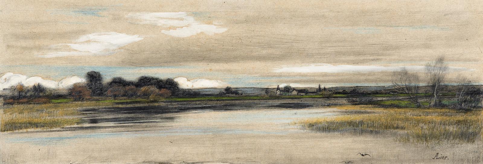 Adolf Heinrich Lier - Seelandschaft