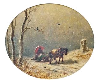 Adolf Heinrich Lier - The Four Seasons