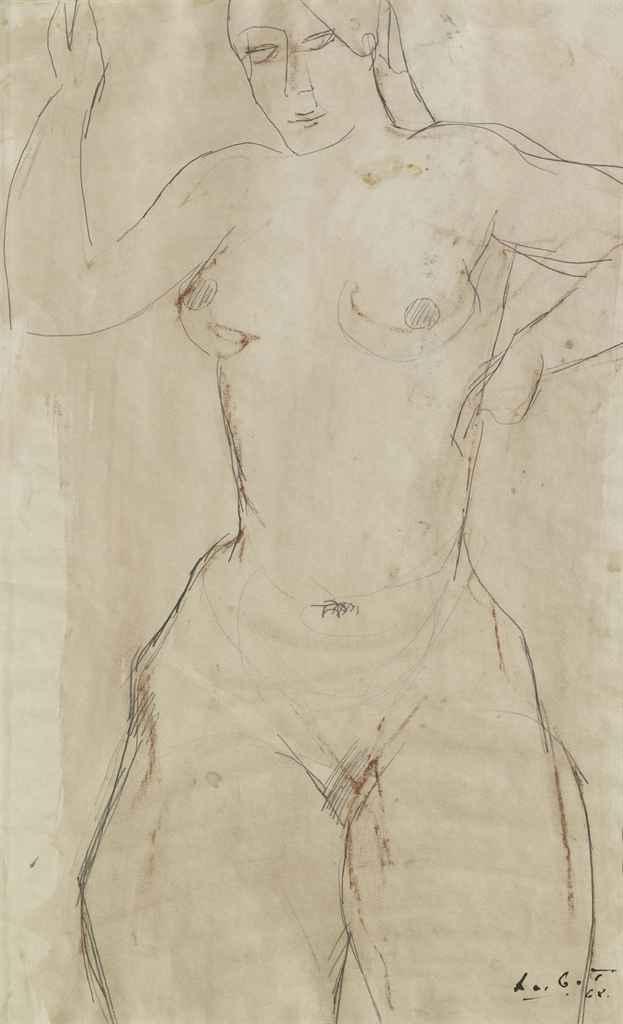 Adolf Herbst - Akt, 1968