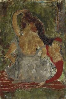 Adolf Herbst - Rückenakt