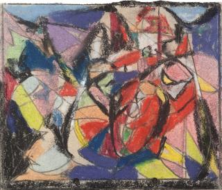 Adolf Hölzel - Anbetung