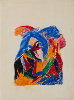 Adolf Hölzel - Farbige Komposition.