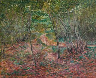 Adolf Hölzel - Forest Interior