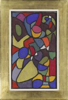 Adolf Hölzel - Glasfensterentwurf