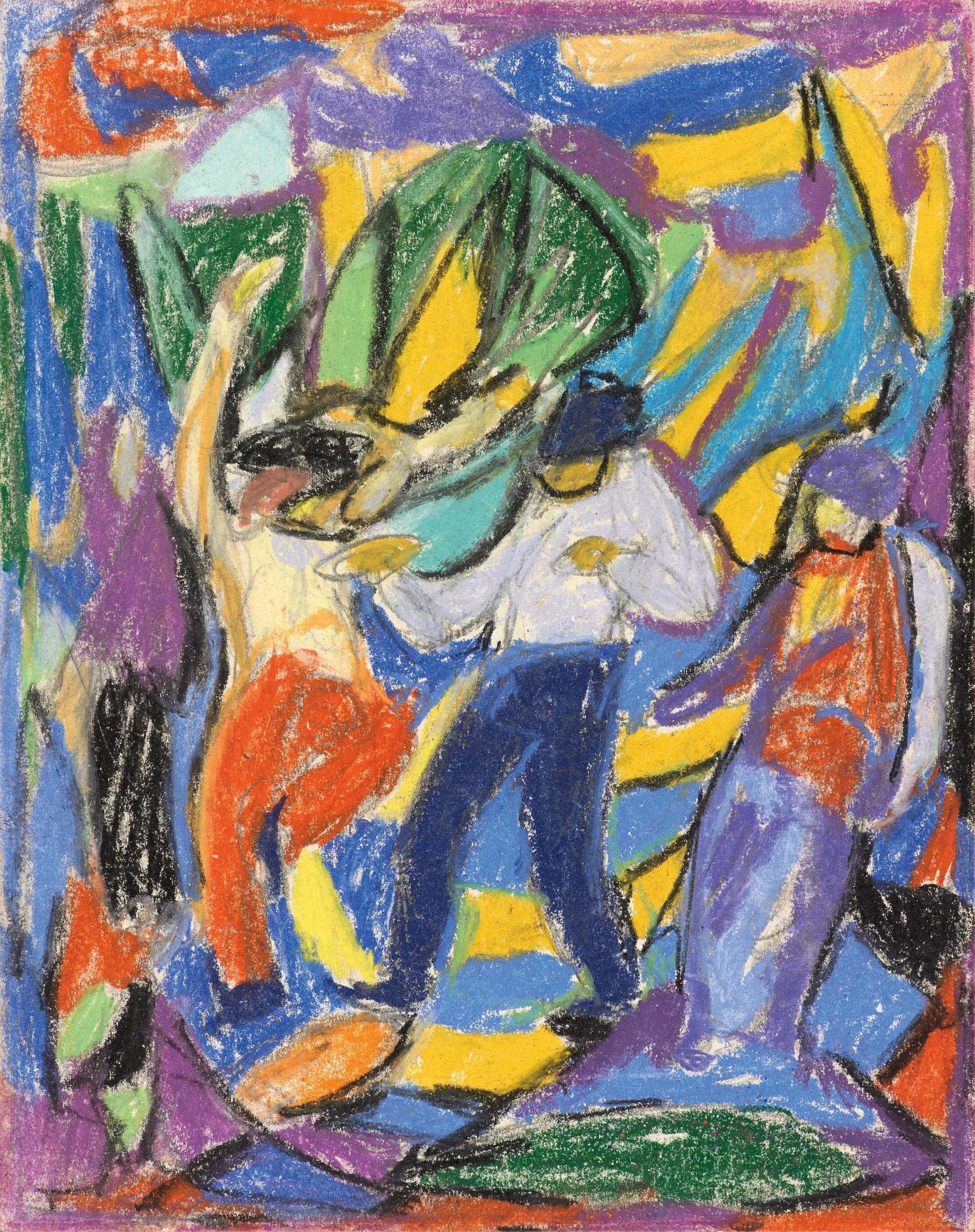 Adolf Hölzel - Ohne Titel.