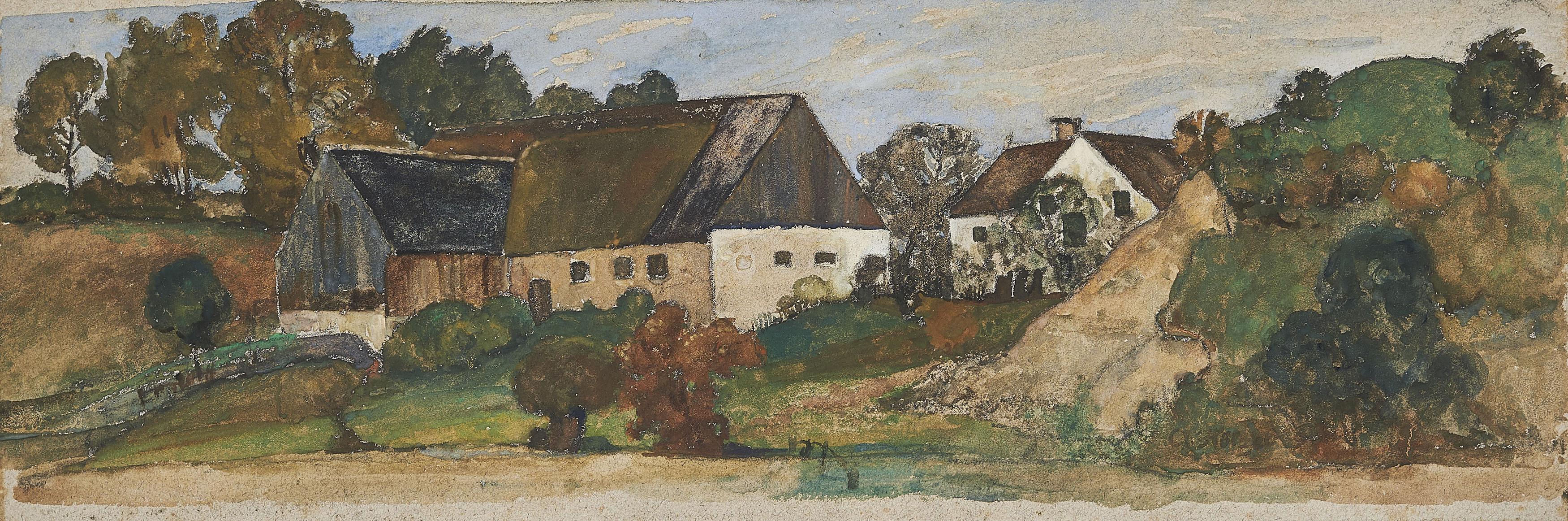 Adolf Hölzel - Ohne Titel.