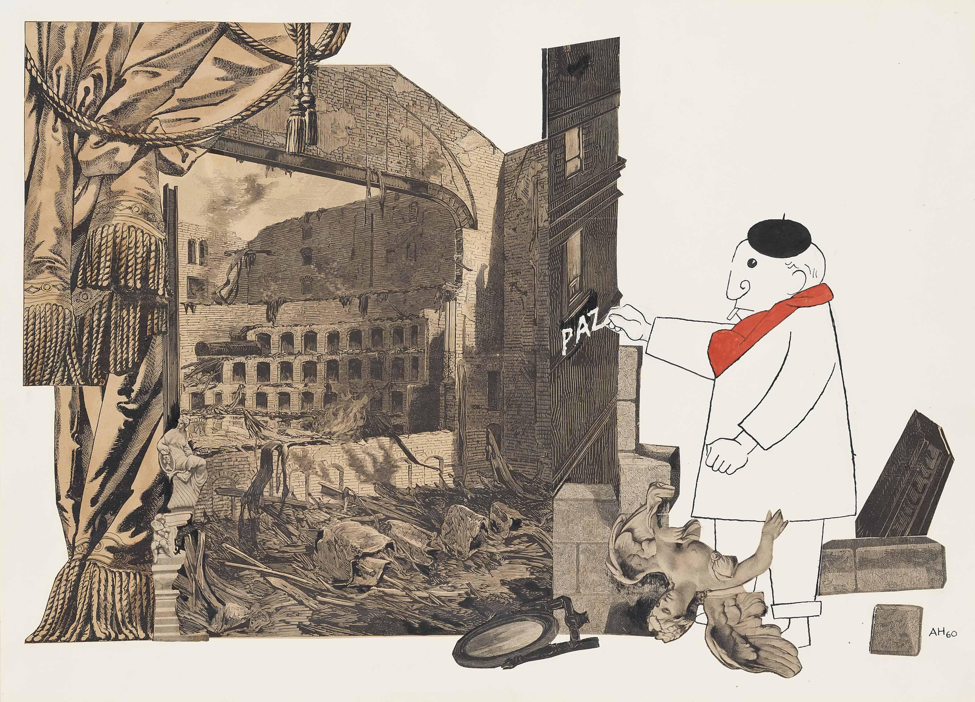 Adolf Hoffmeister - Pablo Picasso - La Paz