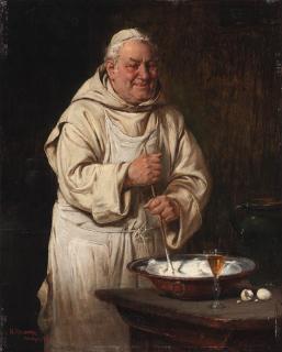 Adolf Humborg - Making eggnog