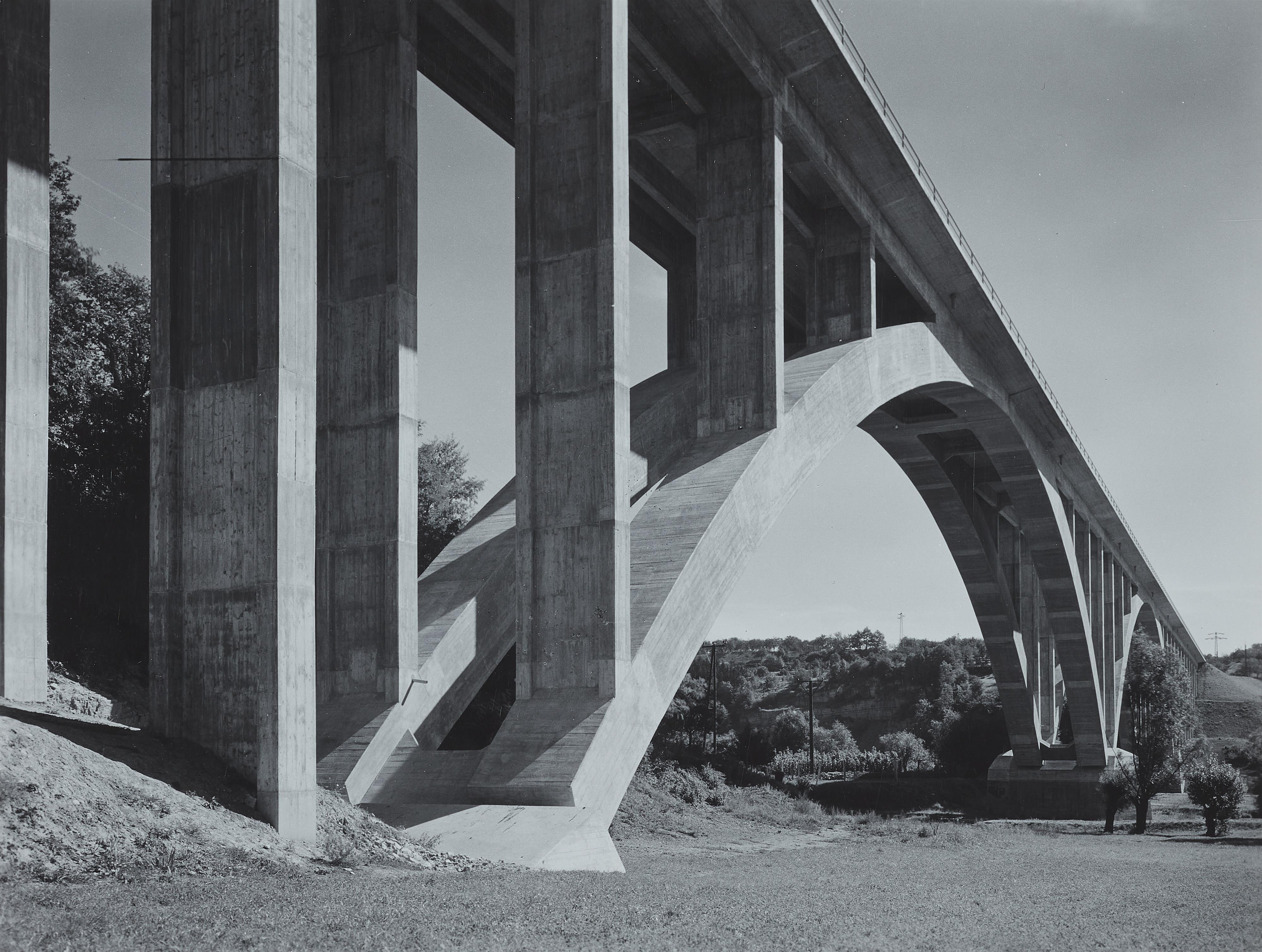 Adolf Lazi - Autobahnbrücke bei Leipheim über die Donau