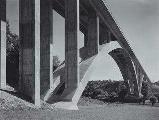 Adolf Lazi - Autobahnbrücke bei Leipheim über die Donau