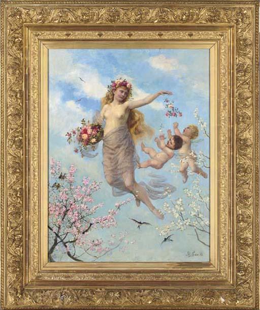 Adolf Lins - An allegory of Spring
