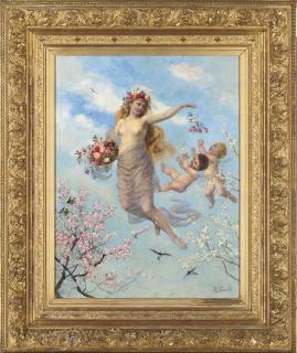 Adolf Lins - An allegory of Spring