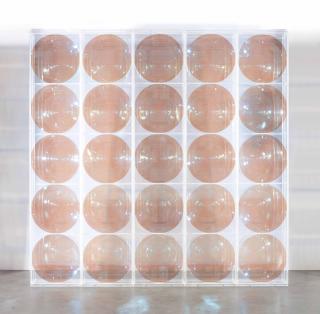 Adolf Luther - Integration, Sphärische Hohlspiegelwand (Integration, Spherical Concave Mirror Wall)