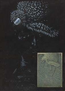 Adolf Luther - „Nach dem Selbstporträt von H. B. Grien (1504)“.