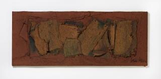 Adolf Luther - Ohne Titel (Materialbild)