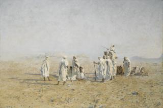 Adolf Meckel von Hemsbach - Bedouins In The Desert
