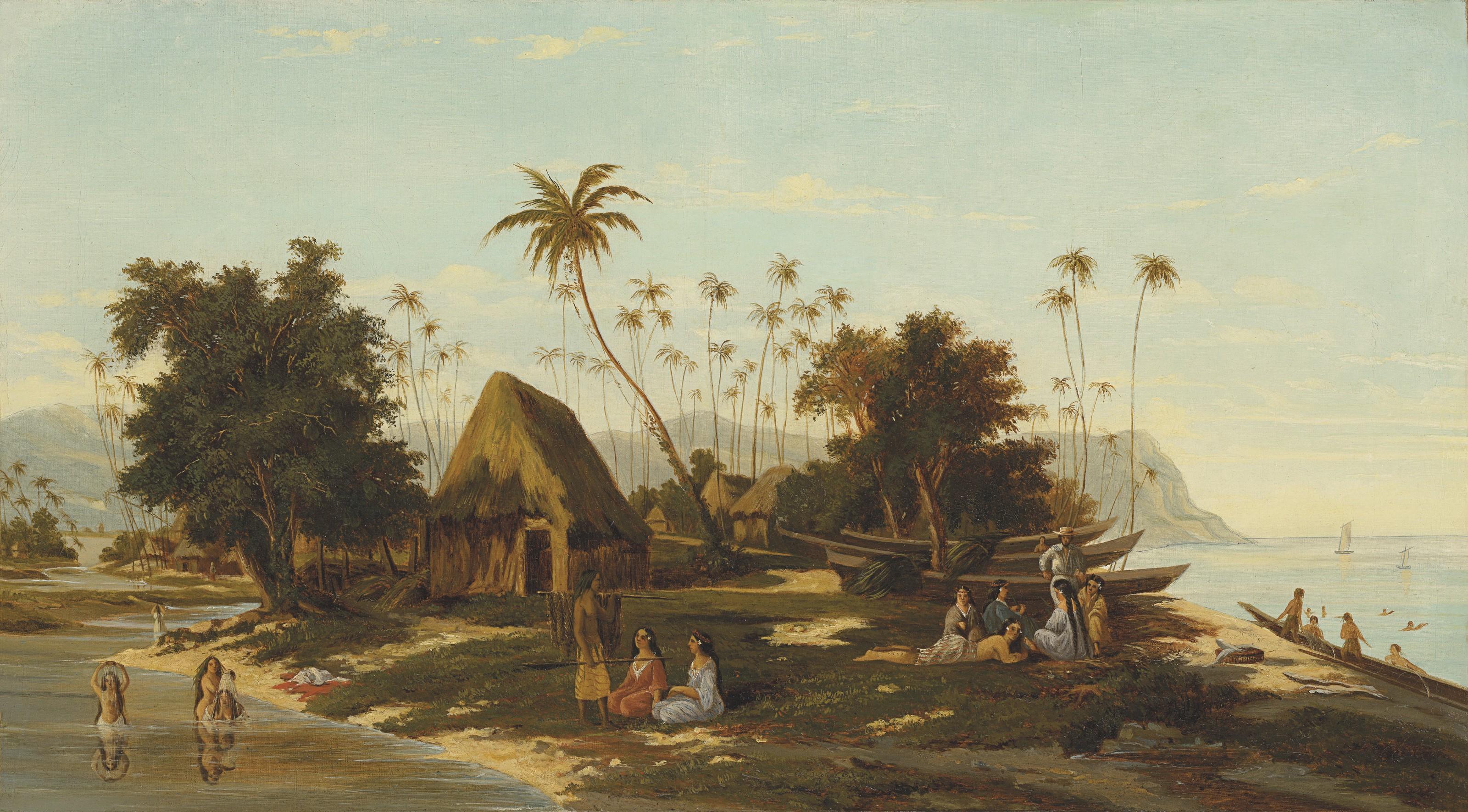 Adolf Meckel Von Hemsbach - Point Venus, Tahiti