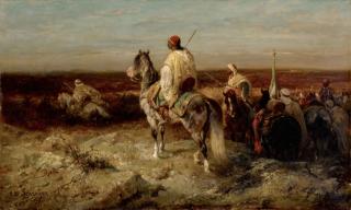 Adolf Schreyer - Arab Chief