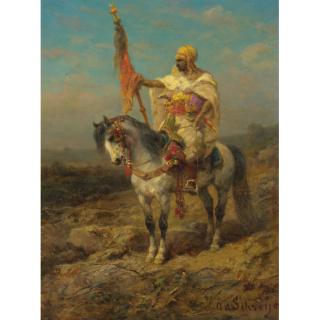 Adolf Schreyer - Arab Horsemen