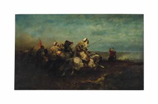 Adolf Schreyer - Arab Horsemen