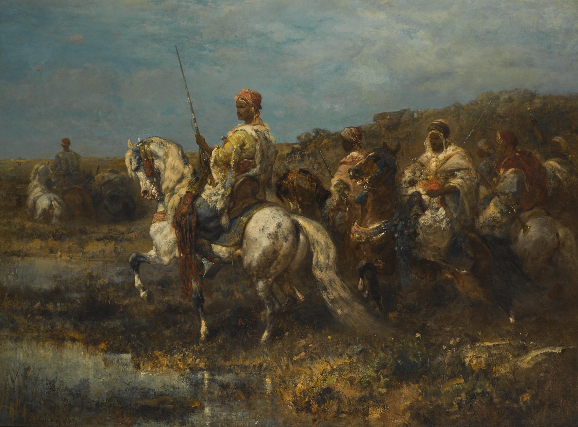 Adolf Schreyer - German the Advance