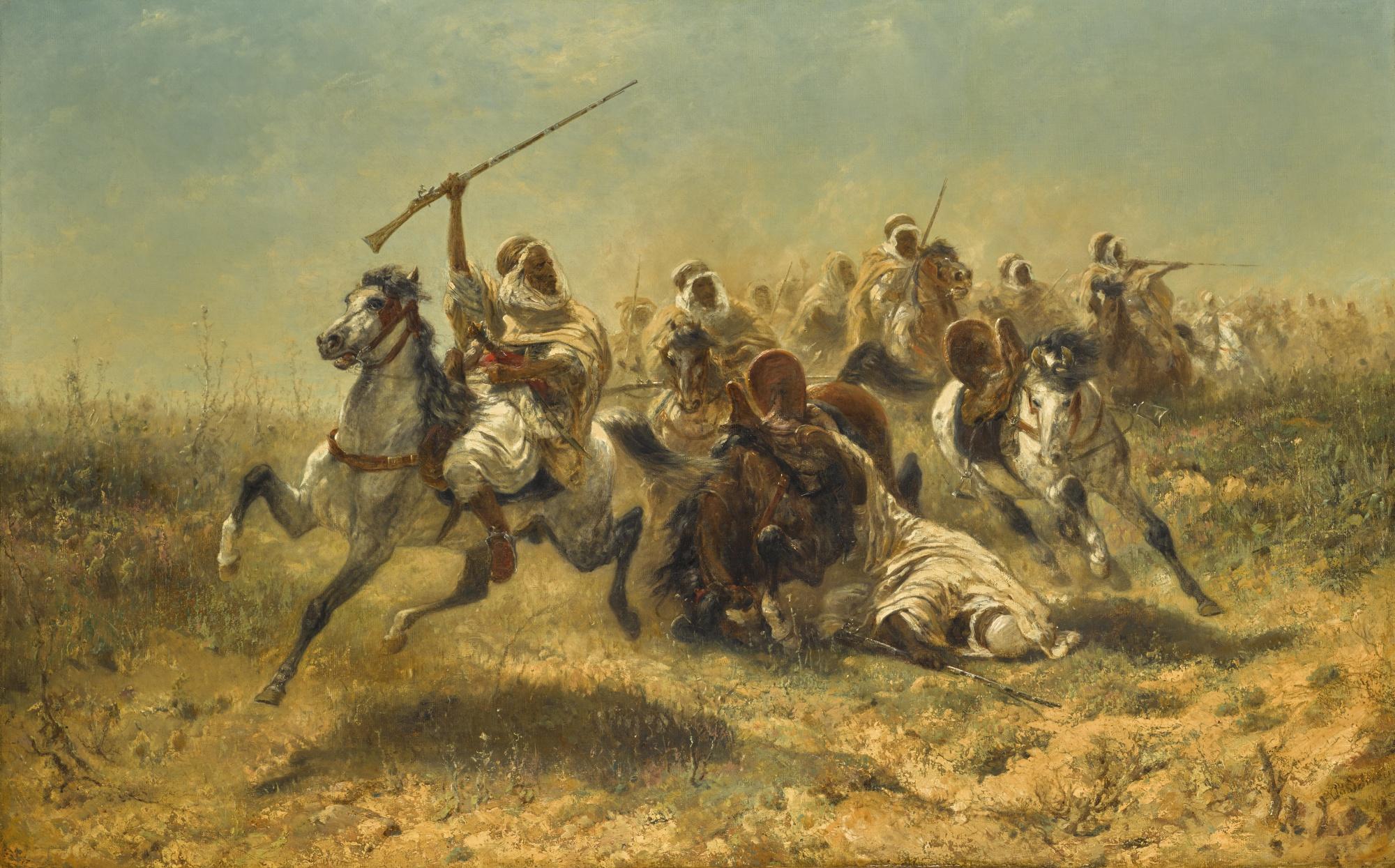 Adolf Schreyer - German the Charge