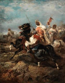 Adolf Schreyer - The advance