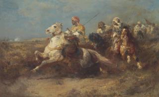 Adolf Schreyer - The Ambush