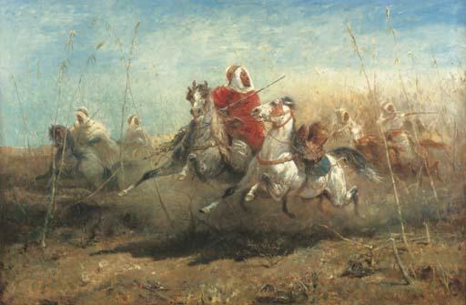 Adolf Schreyer - The Chase