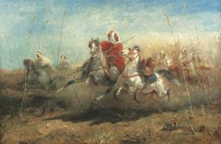 Adolf Schreyer - The Chase