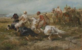 Adolf Schreyer - The Chase