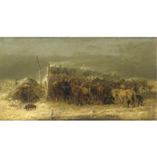 Adolf Schreyer - The Shelter