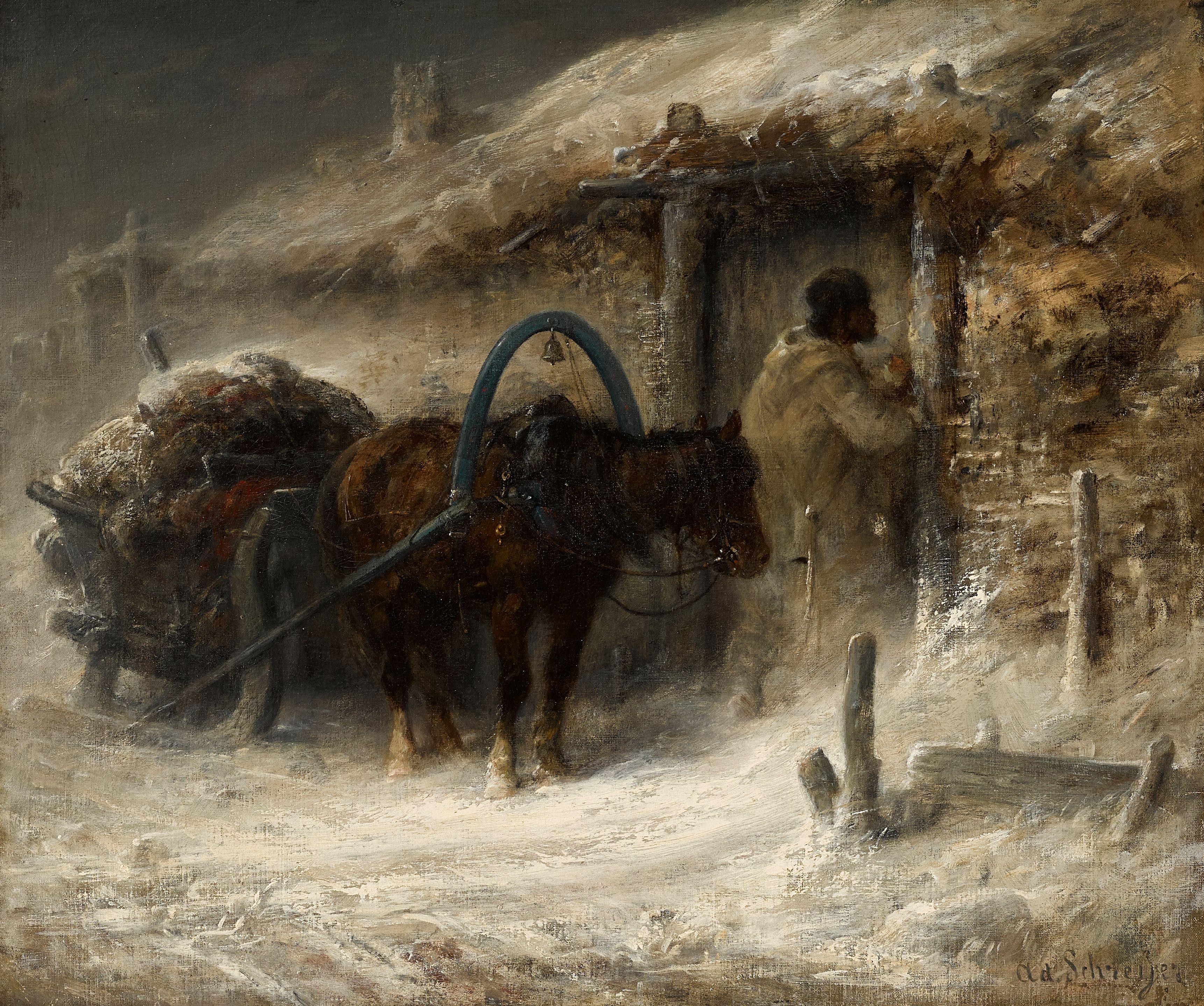 Adolf Schreyer - The wool buyer