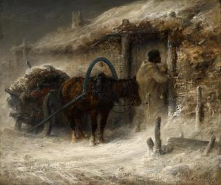 Adolf Schreyer - The wool buyer