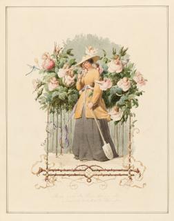 Adolf Schrödter - Die Rosenfee.