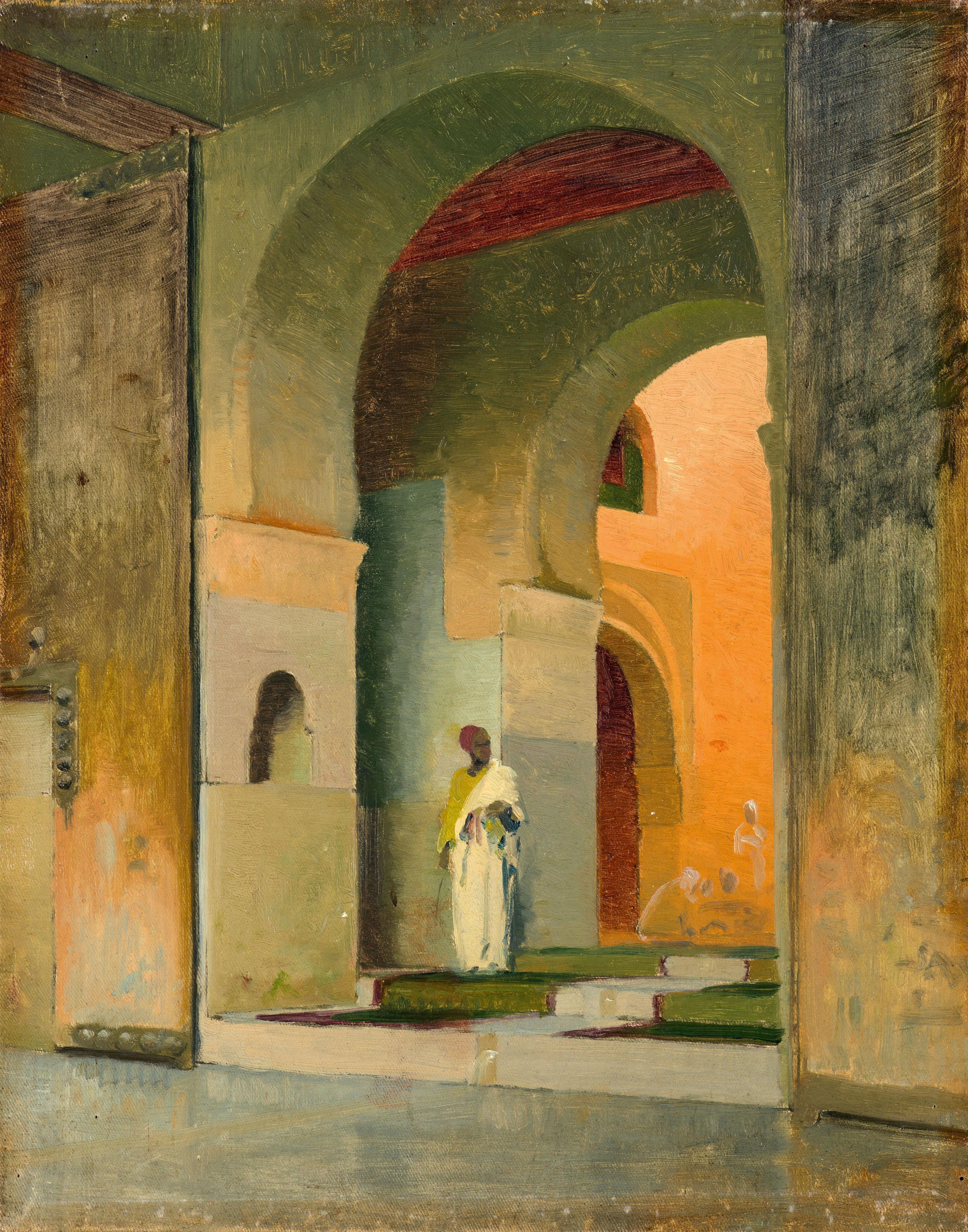 Adolf Seel - Studie für das Gemälde \