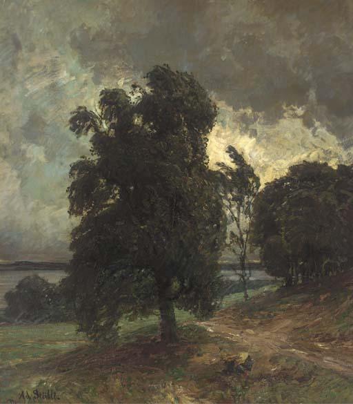 Adolf Stäbli - Before the storm