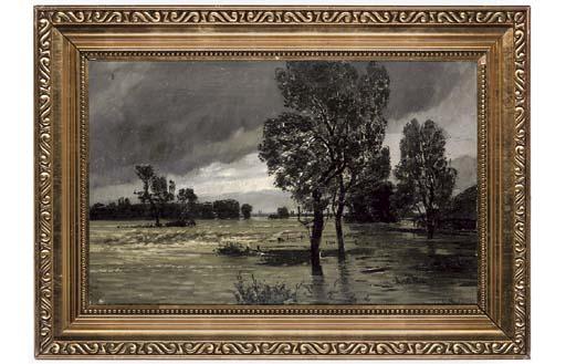 Adolf Stäbli - Heavy floods