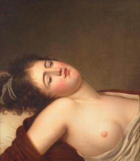Adolf Ulrik Wertmüller - A reclining beauty