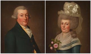 Adolf Ulrik Wertmüller - John Forster & his wife \