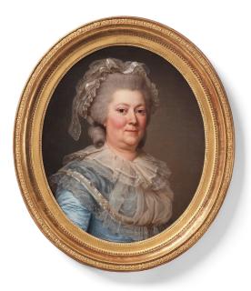 Adolf Ulrik Wertmüller - Portrait of Madame Marie-Anne-Louise Genèt (1724-1796), known as Lise.