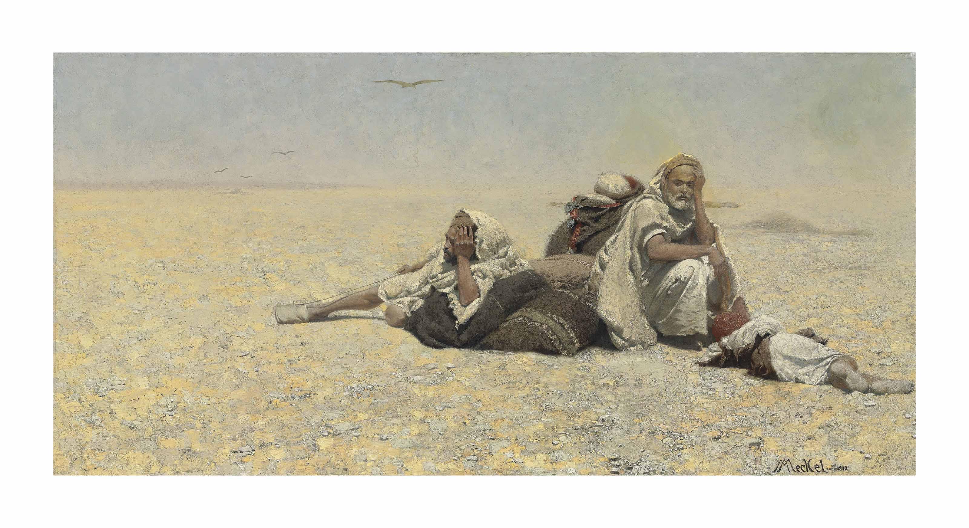 Adolf Von Meckel - A land without shade