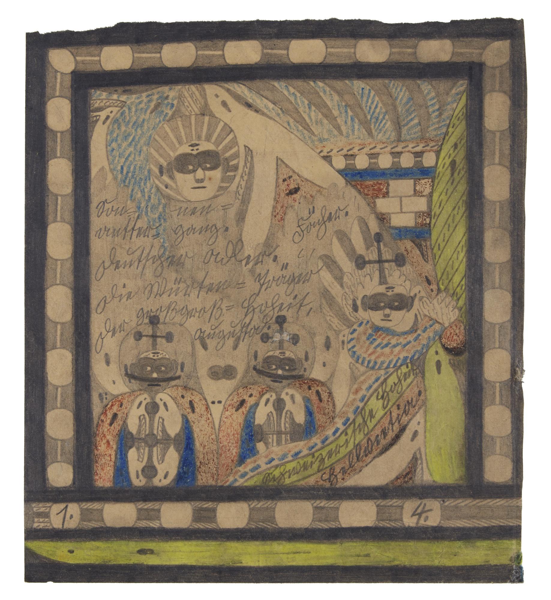 Adolf Wölfli - Die Wurden-Trager Der Die Wurden