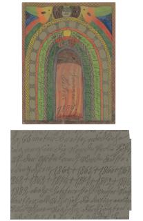 Adolf Wölfli - Lagerfeuer