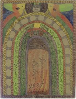 Adolf Wölfli - Lagerfeuer